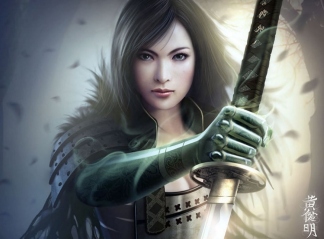 Lillith without her armor. (Art by Mario Wibisono)